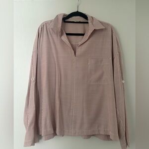 NWOT. MAX STUDIO Dress Shirt. Size: L